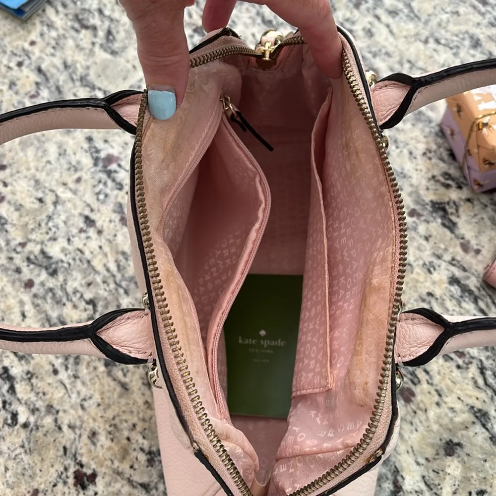 Kate Spade ballerina Pink Mini Brantley Satchel Bag and Wallet bundle - Image 8