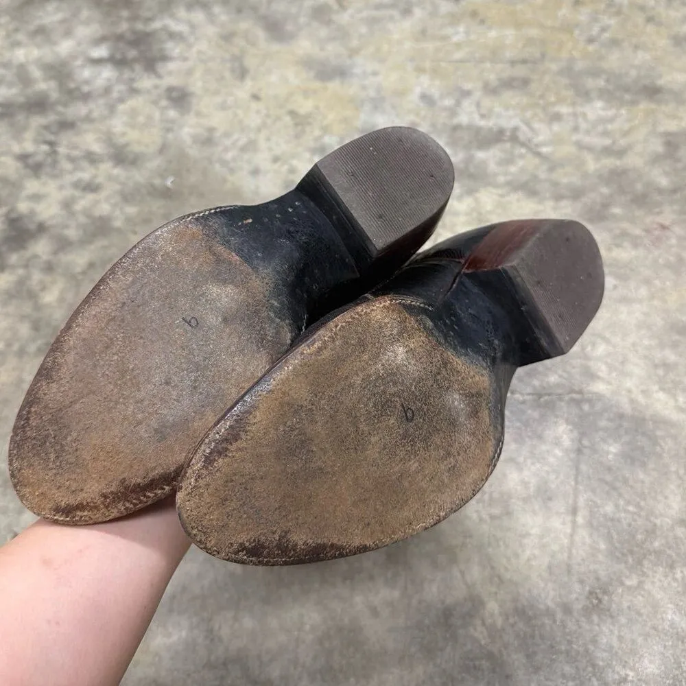 Vintage Wrangler W.B. Masterson special edition cowboy cowgirl boots - Image 2