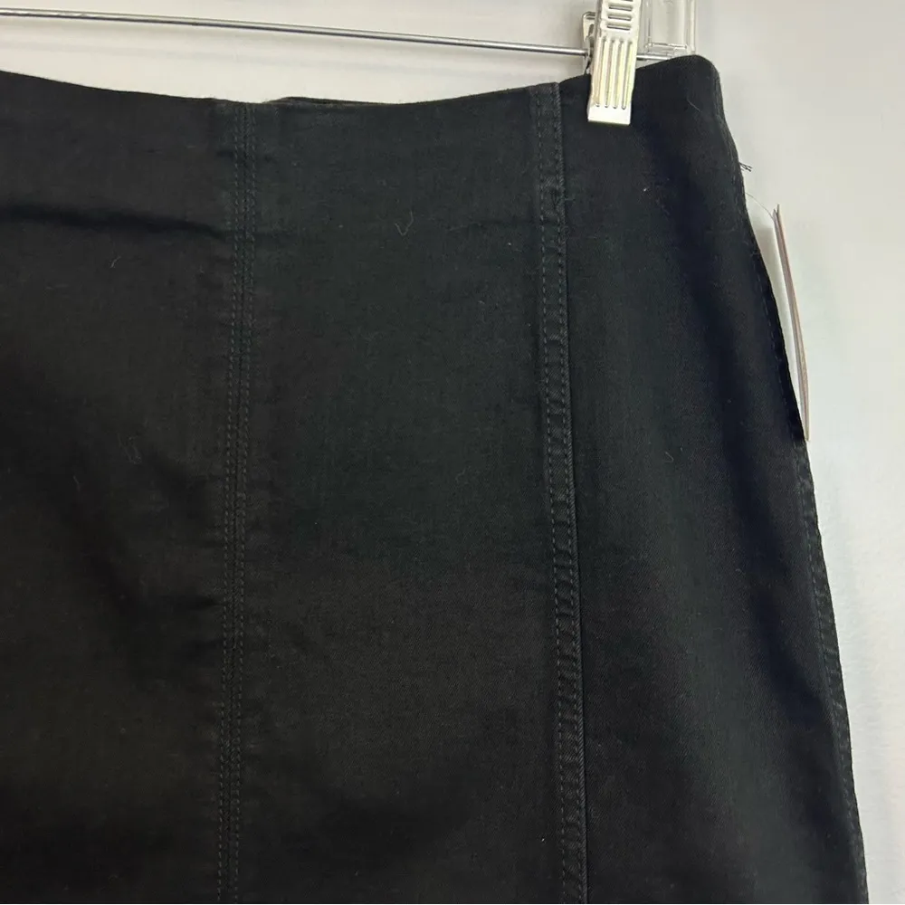NWT Wild Fable High Waisted Black Denim Mini Skirt Size 10 - Image 3