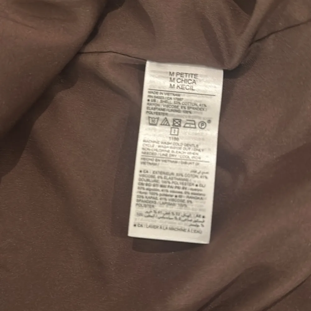 NWT Old Navy Petite Houndstooth Pixie Blazer Sz MP - Image 8