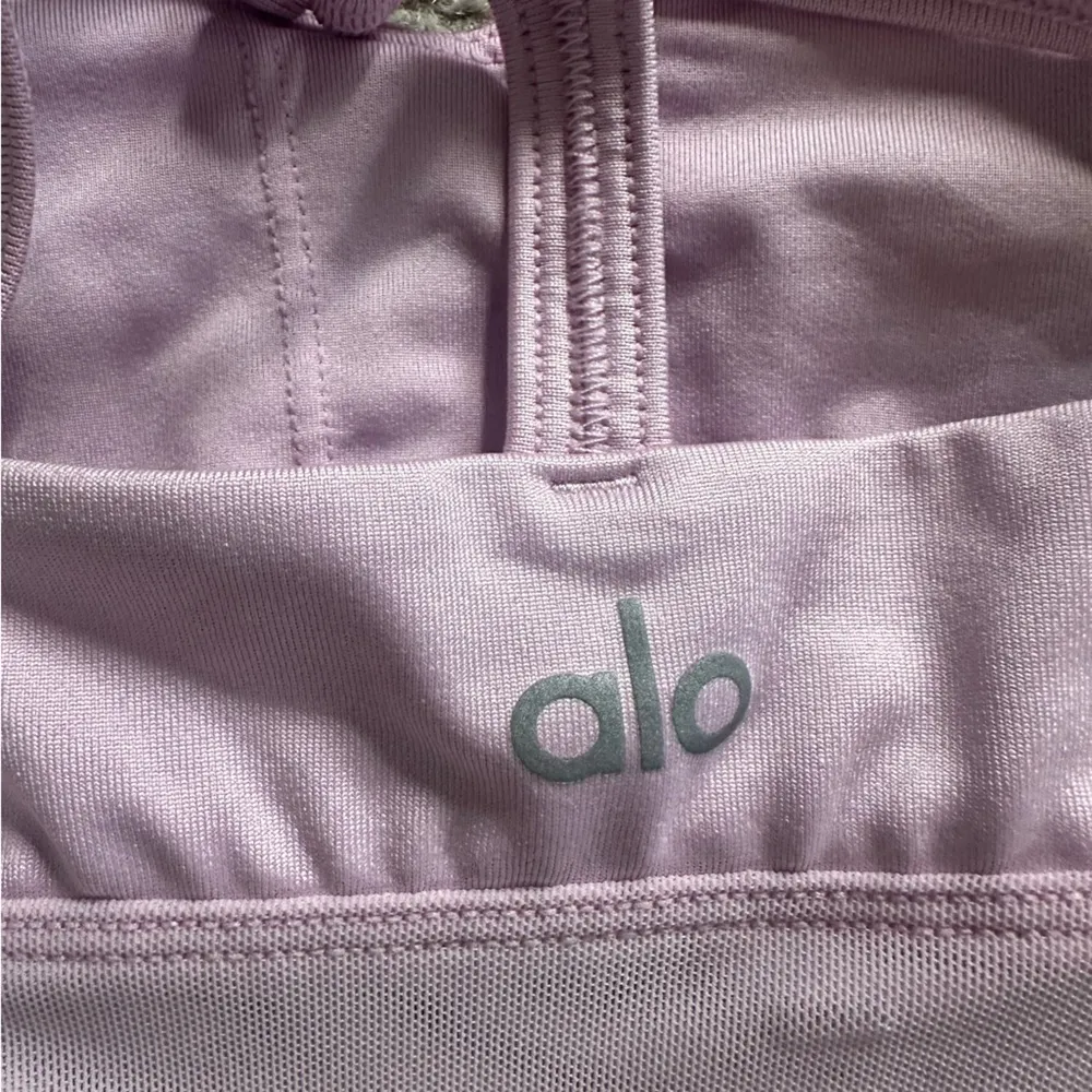 Pink Alo Yoga sports bra - Image 2