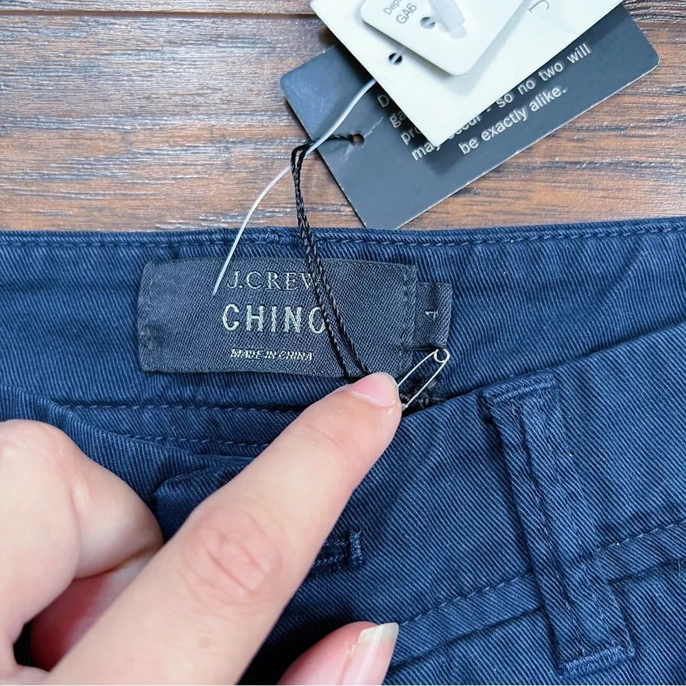 J Crew • Sunday Slim Chino Short navy blue boyfriend preppy casual twill - Image 7