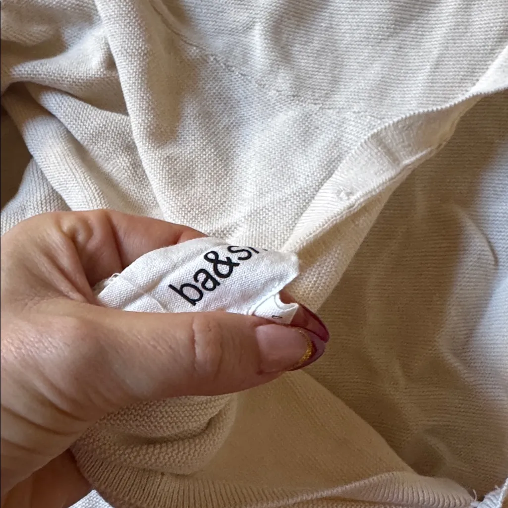 Ba&sh  Ivory Knit Sweater - Image 3