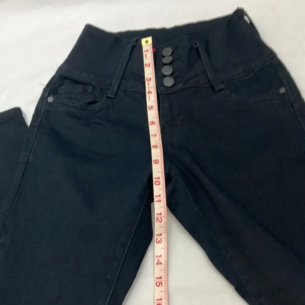 Ella Jeans black high waisted skinny pants woman’s size 1 - Image 4