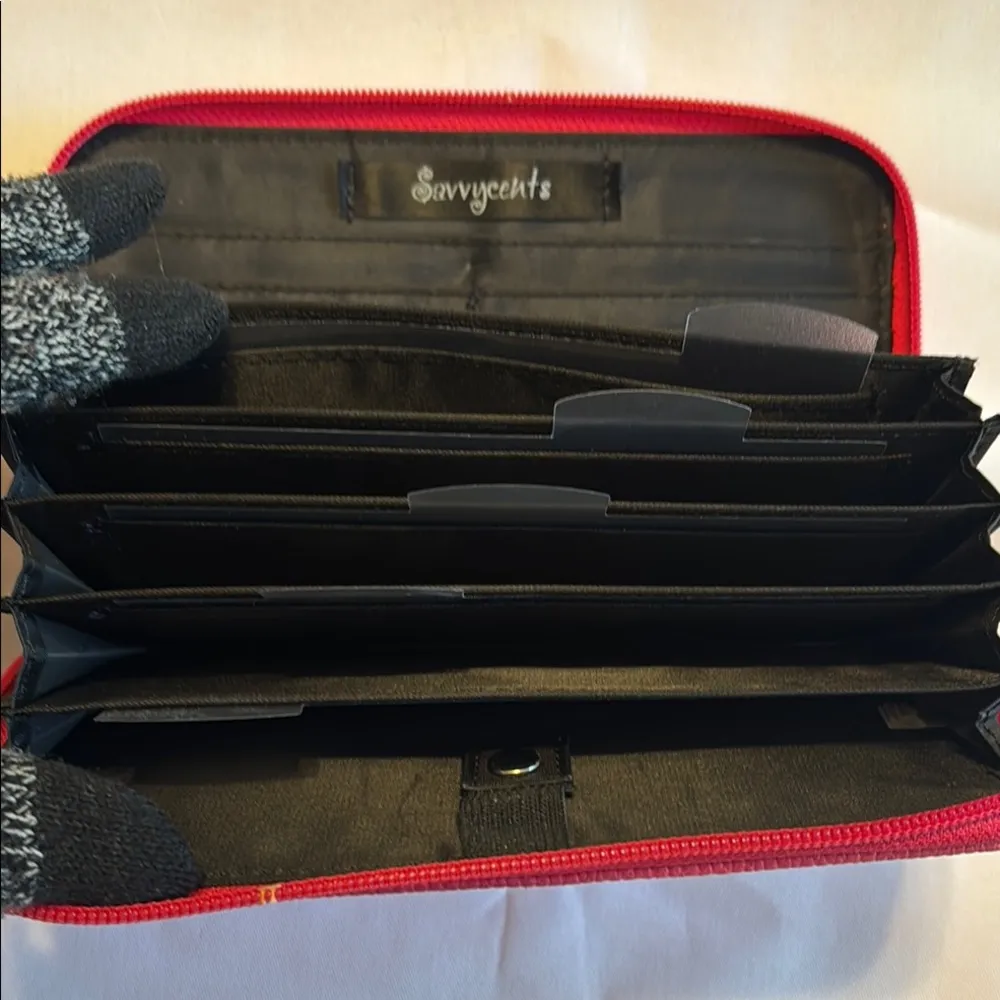 Savvycents Coupon / Cash Organizing Wallet Pink Preloved - Image 5