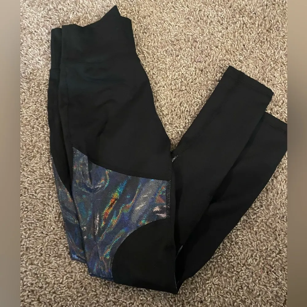 Style Reform black metallic glitter Leggings - Image 7