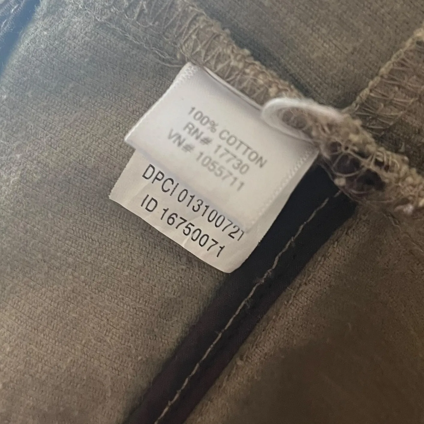 Xhilaration Olive Green Corduroy Ruffle Trim Button‎ Front Jacket Y2K Women's L - Image 7