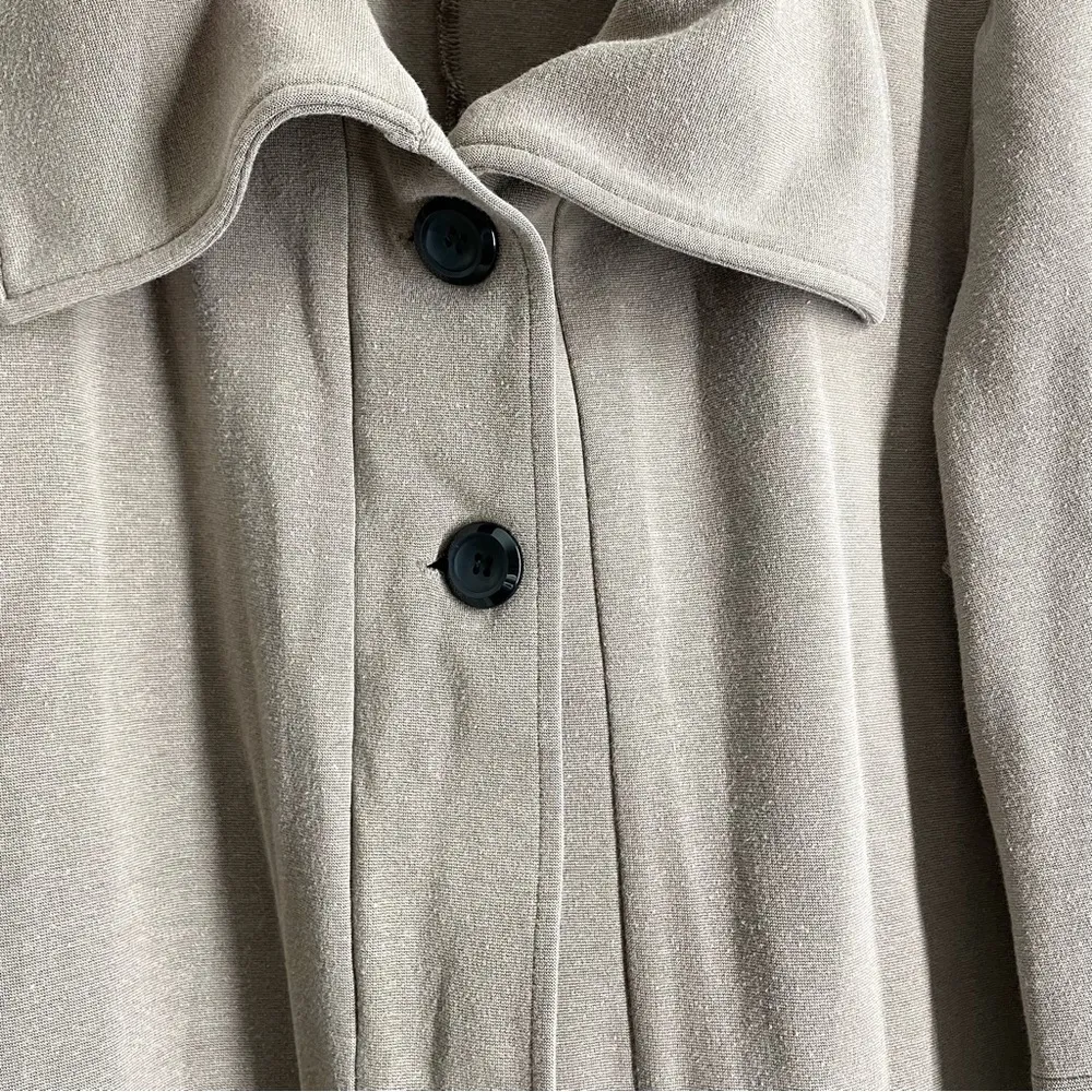 Comfy USA Lagenlook Swing Jacket Brown size M Size M - Image 8