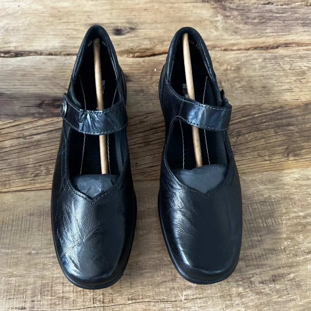NEW in box ROMIKA Cassie 50 Leather Mary Jane’s ~ Black ~ 41 / 10 Fall Trend! - Image 5