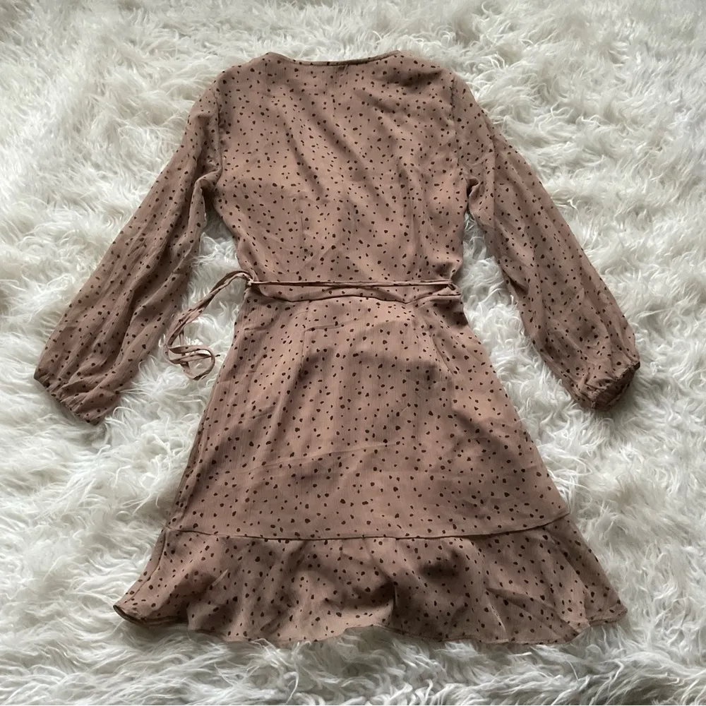 Abercrombie Dot Wrap Dress - Image 5