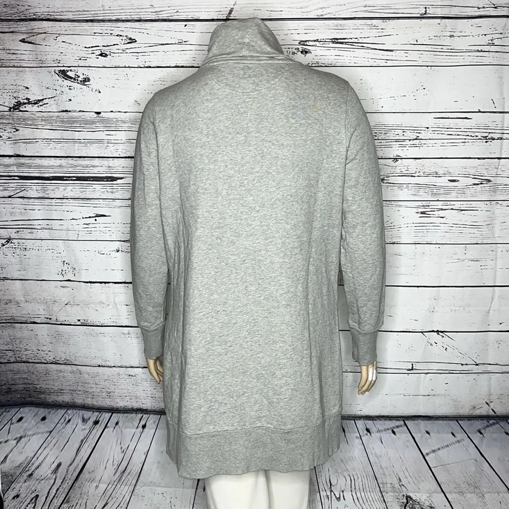 Cutter & Buck Sz XXL Gray - Philadelphia Eagles Cowl Neck Tunic Sweatshirt Dress - Image 6