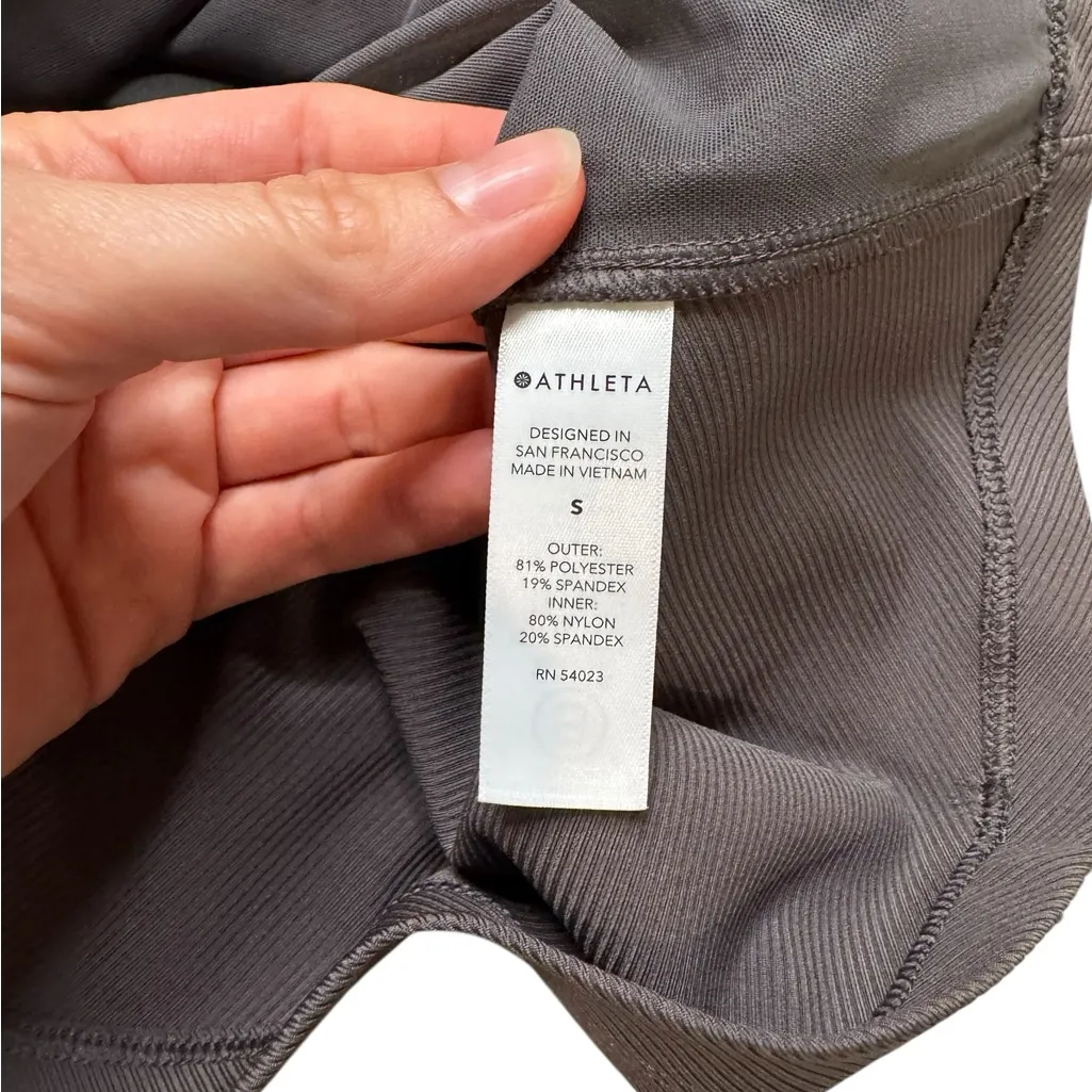 Athleta Bayview Tank S deep brownish gray color - Image 4