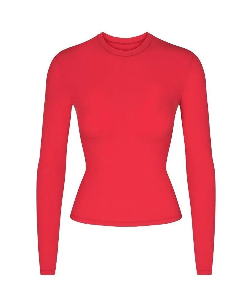 Red Long Sleeve Tee - Image 2