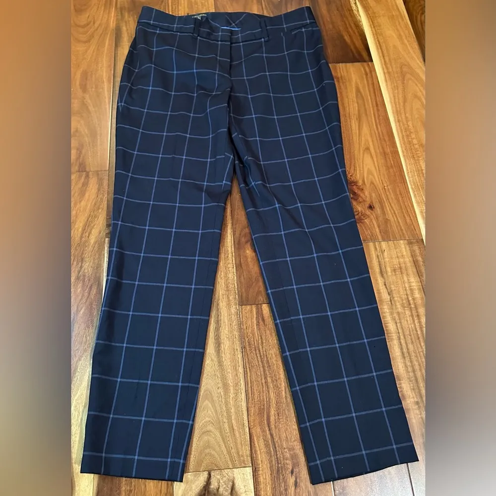 Brooks Brothers Plaid Lucia Fit Trousers - Image 3