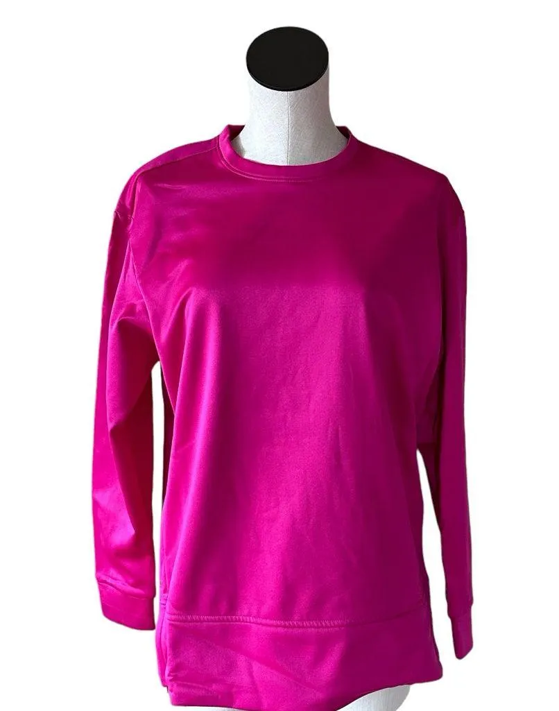 NWT adidas  Aeroready Primegreen Crewneck Sweatshirt Team Real Magenta - Image 6