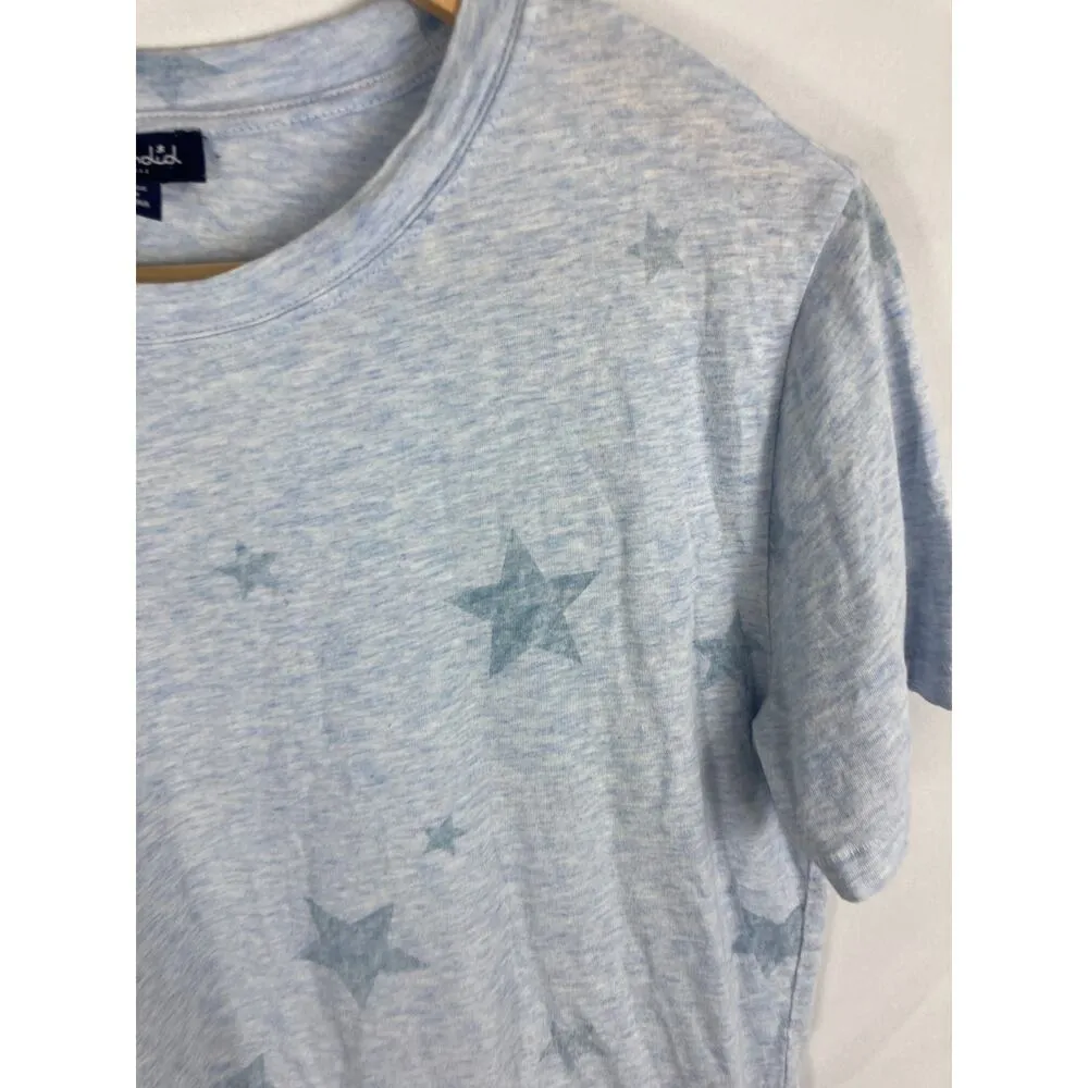 Splendid Blue Relaxed Fit Star Tshirt Size Small - Image 2
