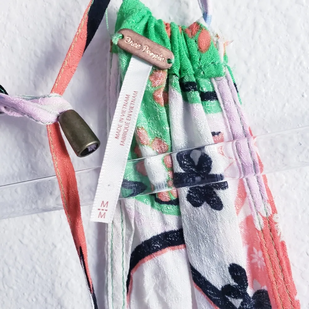 Free People Dare You Floral Combo Bohemian Tank Top - Image 9