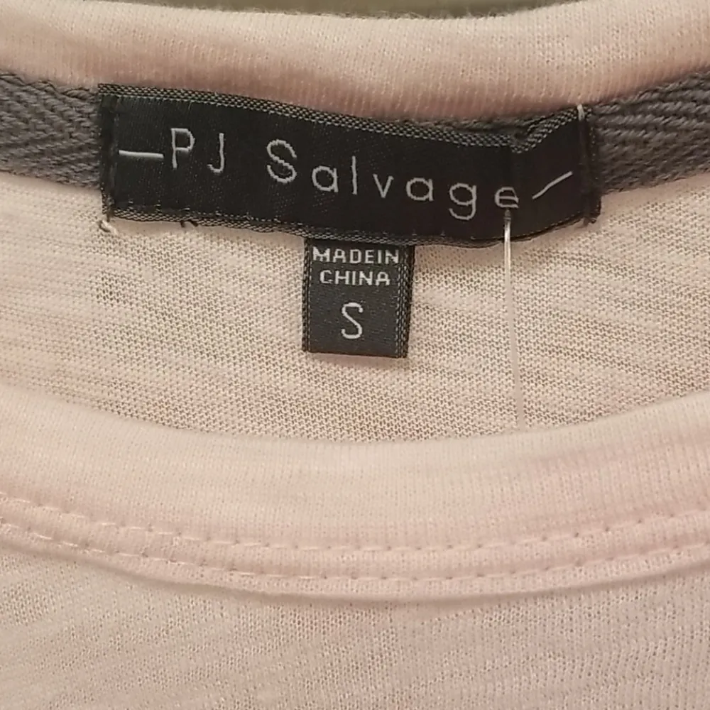 💕PJ SALVAGE💕 Dog & Wine Pajama T-Shirt ~ Dog Mother Wine Lover Blush S NWT - Image 7