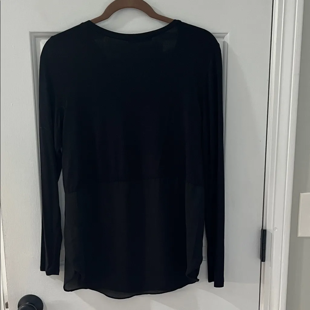 Karlie Elegant Black Long Sleeve Top - Image 8