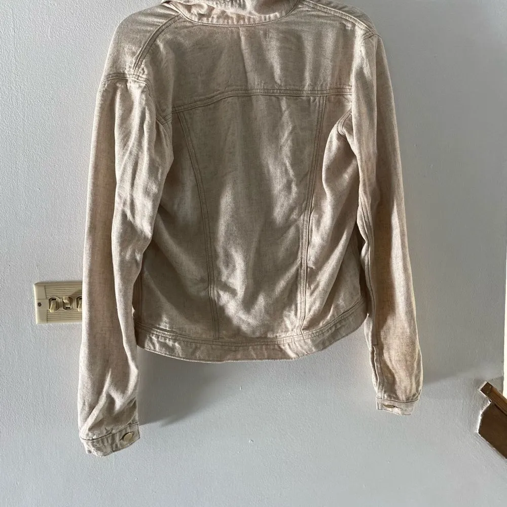 NWT L’Agence Celine sim femme linen jacket S - Image 4