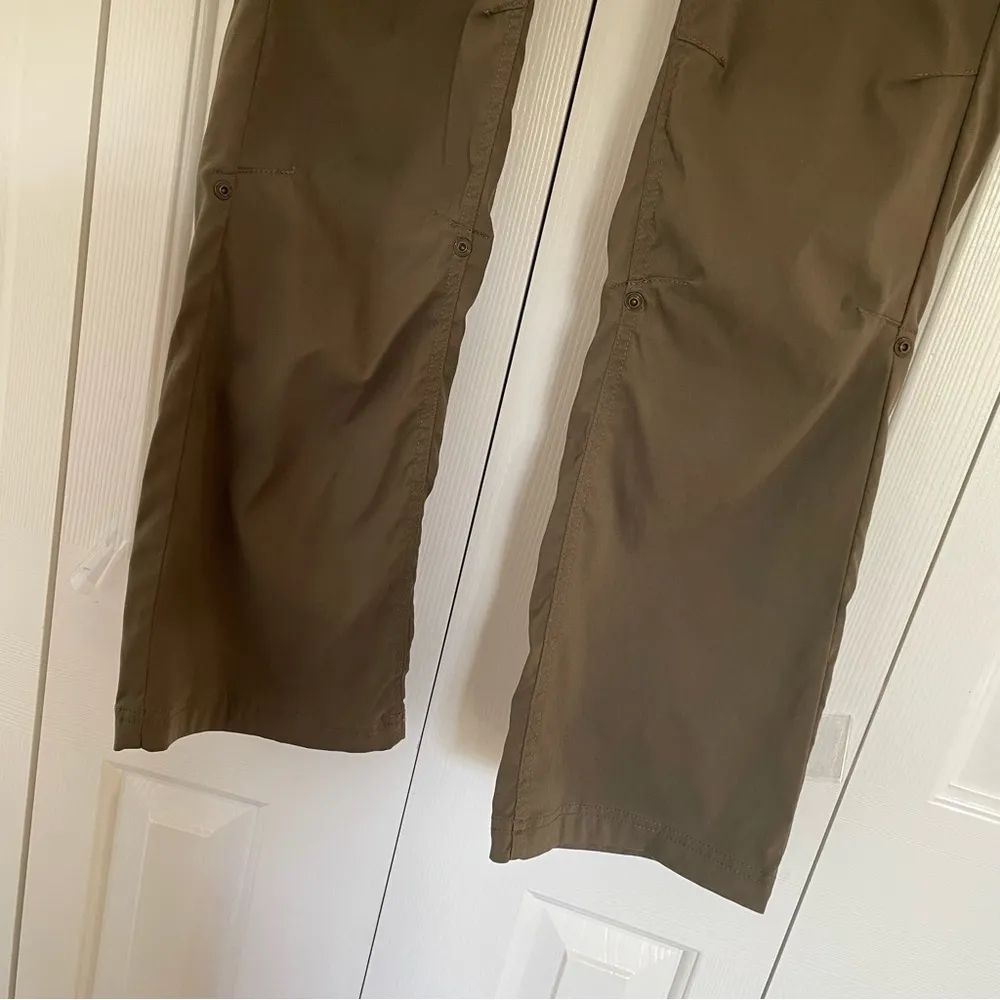 Prana Halle Cross Functional Pants Slate Green Sz 8 Outdoors Water Repellent - Image 10