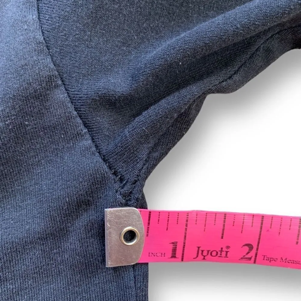 Vintage Philip Noel Tee Shirt Black Southwestern Tapestry Embellished Studs Size L - Image 10