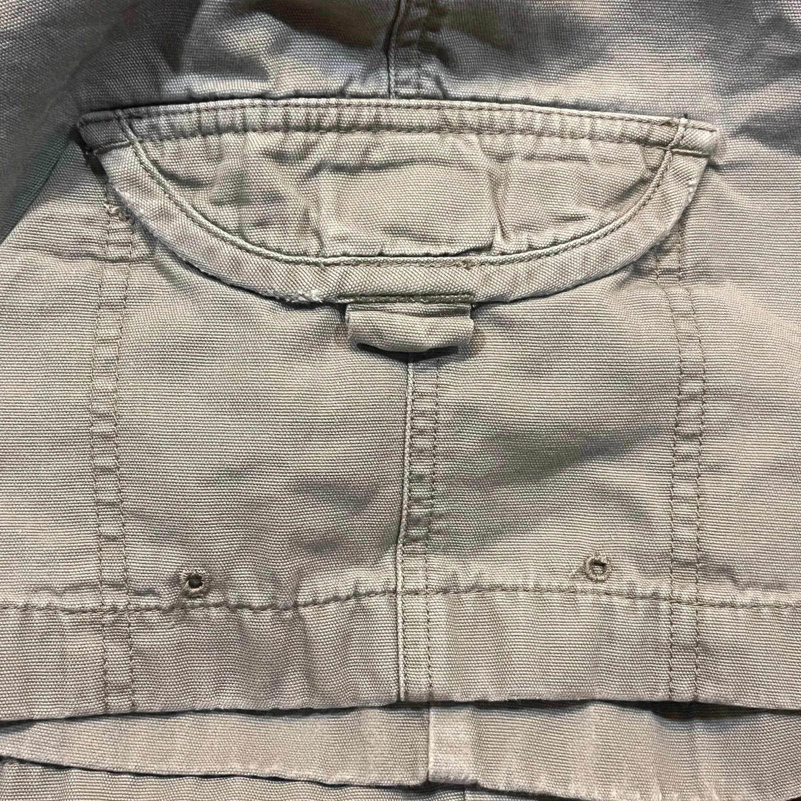 The North Face Shorts Womens 6 Tan A5 Series‎ Canvas Cargo Cotton Hiking - Image 9