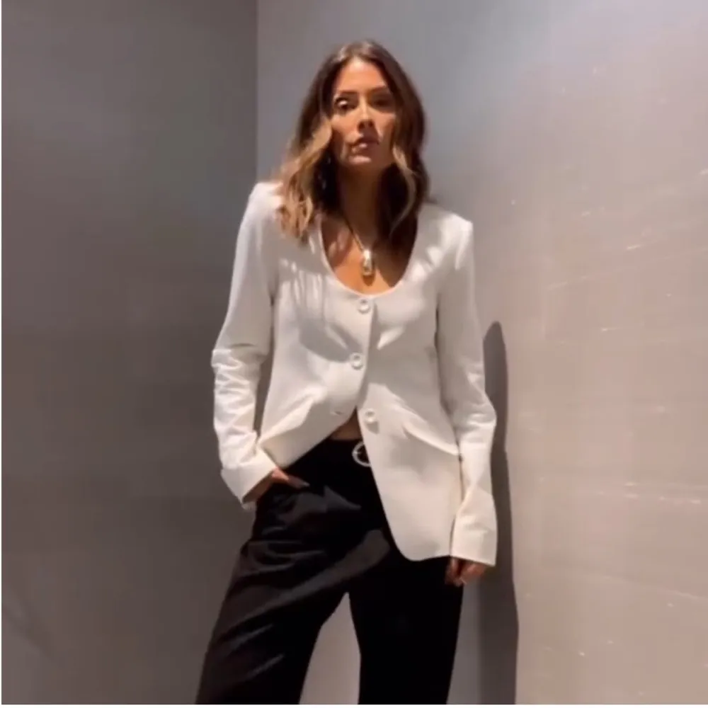 Favorite Daughter The Diana Jacket Ivory White - Image 2