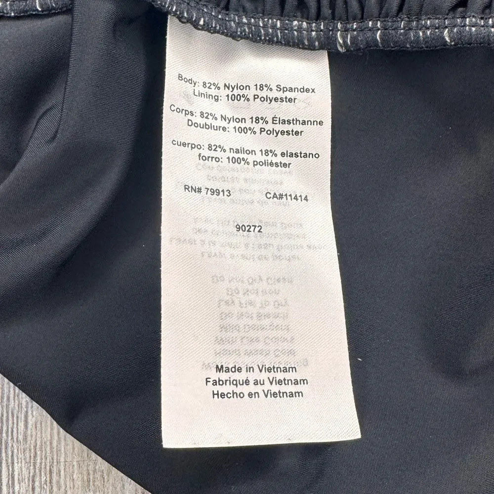 Beach Bump by Motherhood Womens Maternity One Piece Black Swim Suit Size XL - Image 7