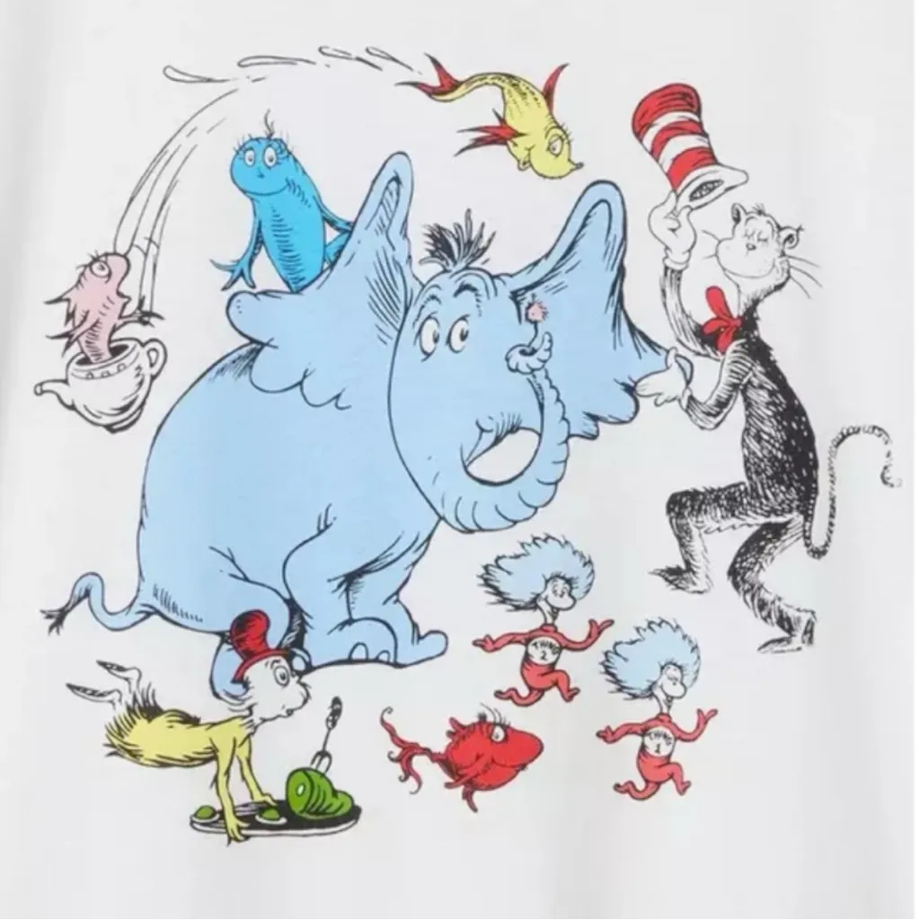 Dr. Suess Classic Fit Cotton Tee - Image 4