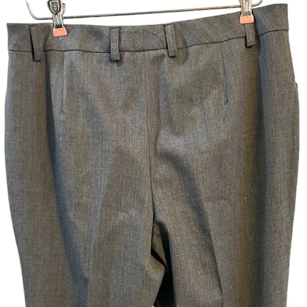 Pendleton  Virgin Wool Pants Gray Slacks Trousers Sz 12 Work Professional Preppy - Image 8