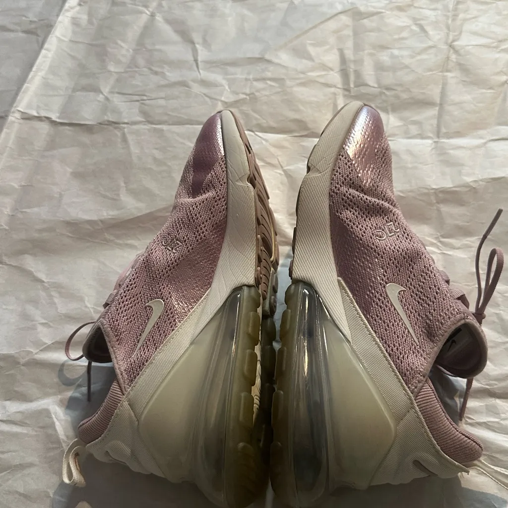 Nike Women's Air Max 270 Light Pink Athletic Shoes - Image 12