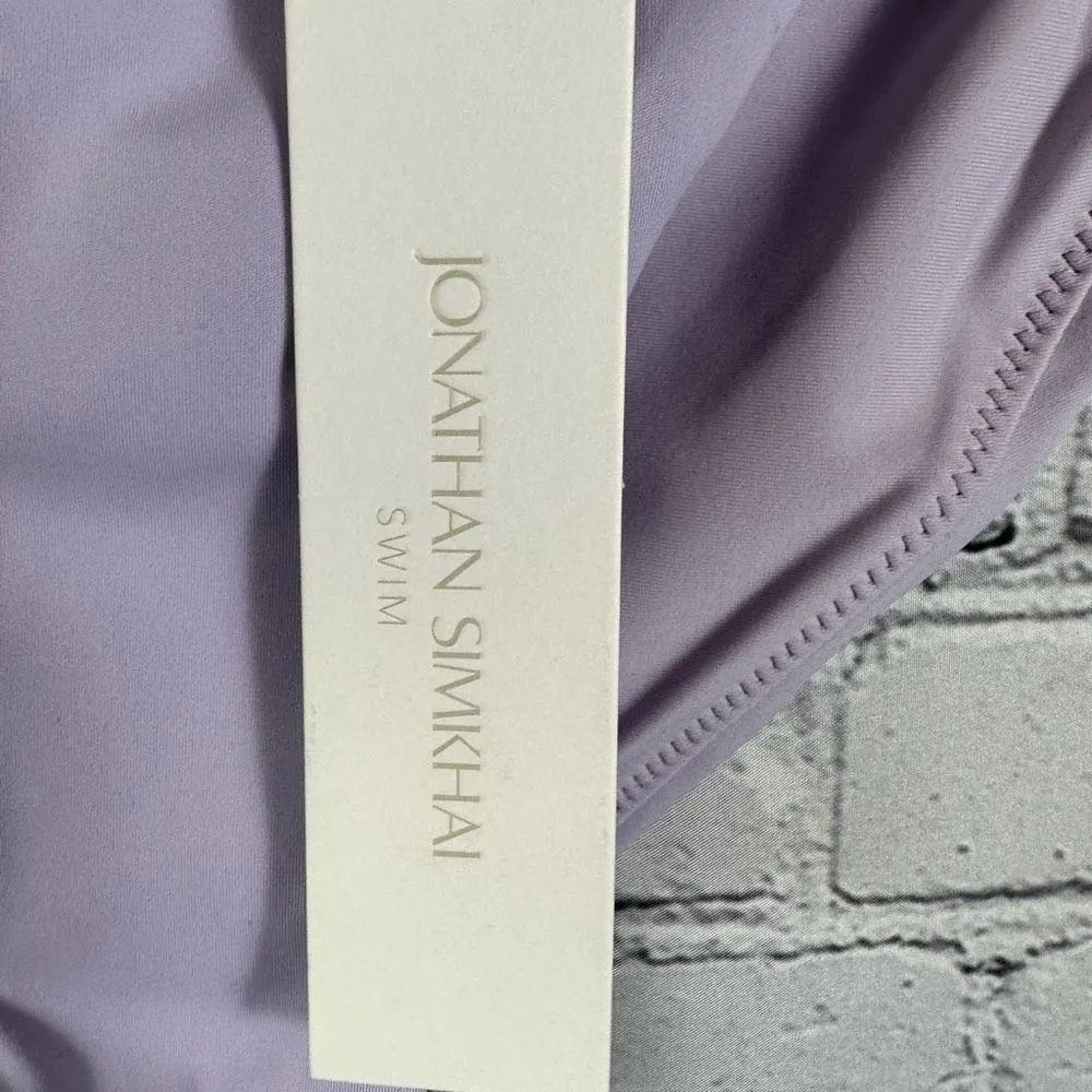 Jonathan Simkhai Amenda Strappy Bikini Swim Bottoms Lupine Lavender L NWT Size L - Image 51
