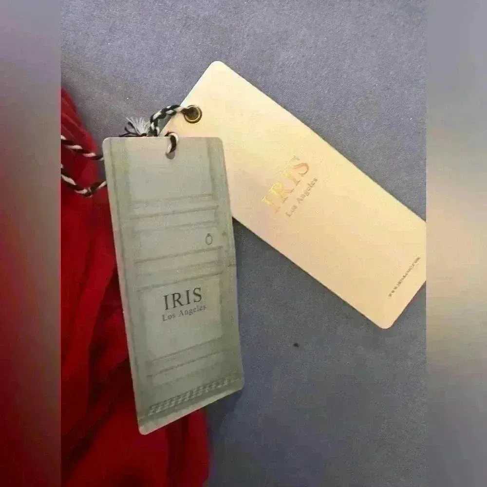 Iris Red Shorts Romper - Image 6