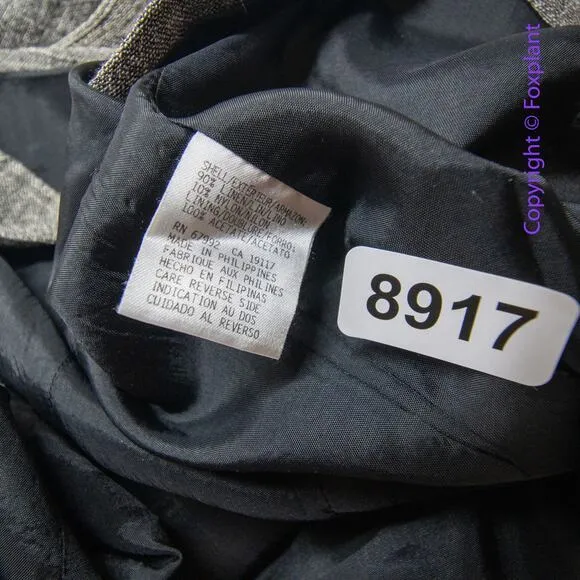 Sigrid Olsen suit 90% linen jacket with matching pants, women size‎ Petite 10 - Image 15