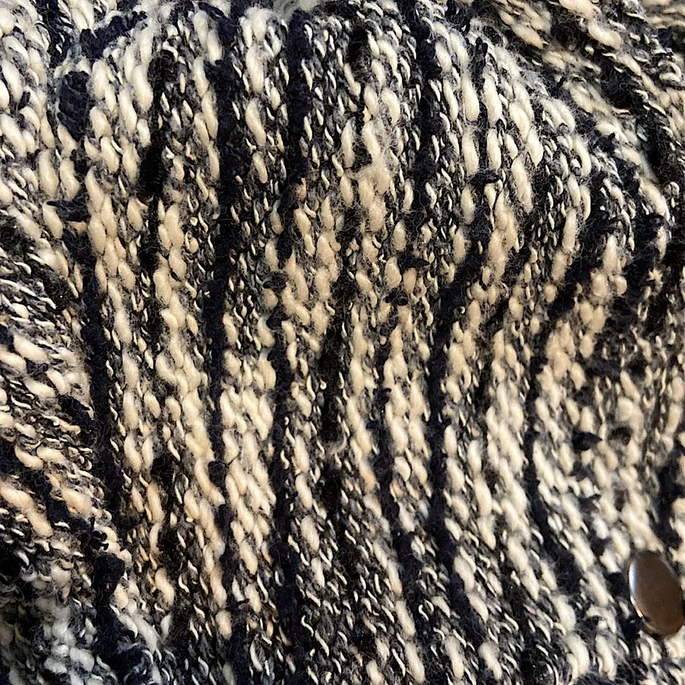 Maurice’s Moto Jacket sz. M chunky knit - Image 7