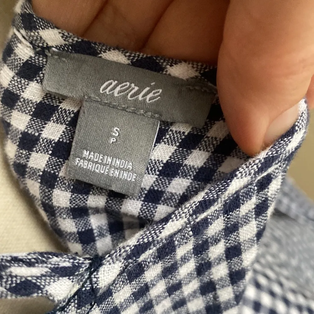 Cute wrap sundress  size small gingham print - Image 8