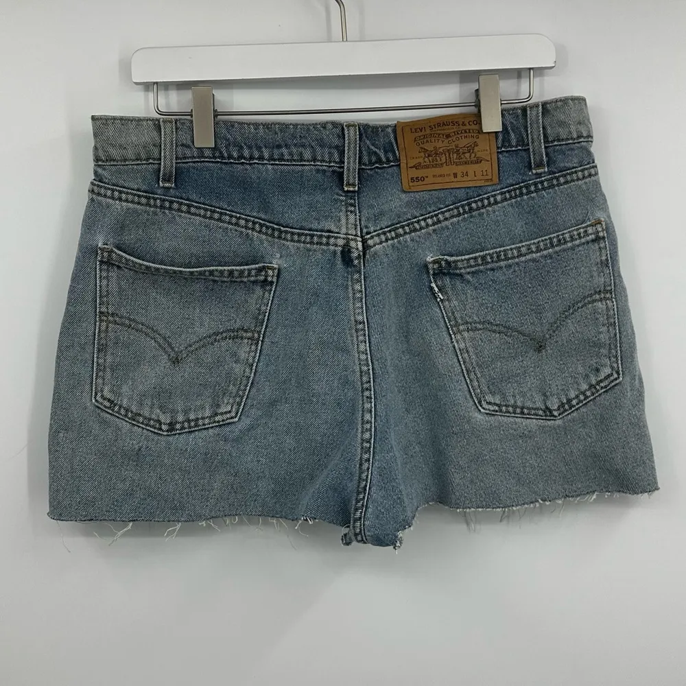Levi’s Vintage Y2K Jean Mom Shorts Size 30 Early 2000s - Image 4