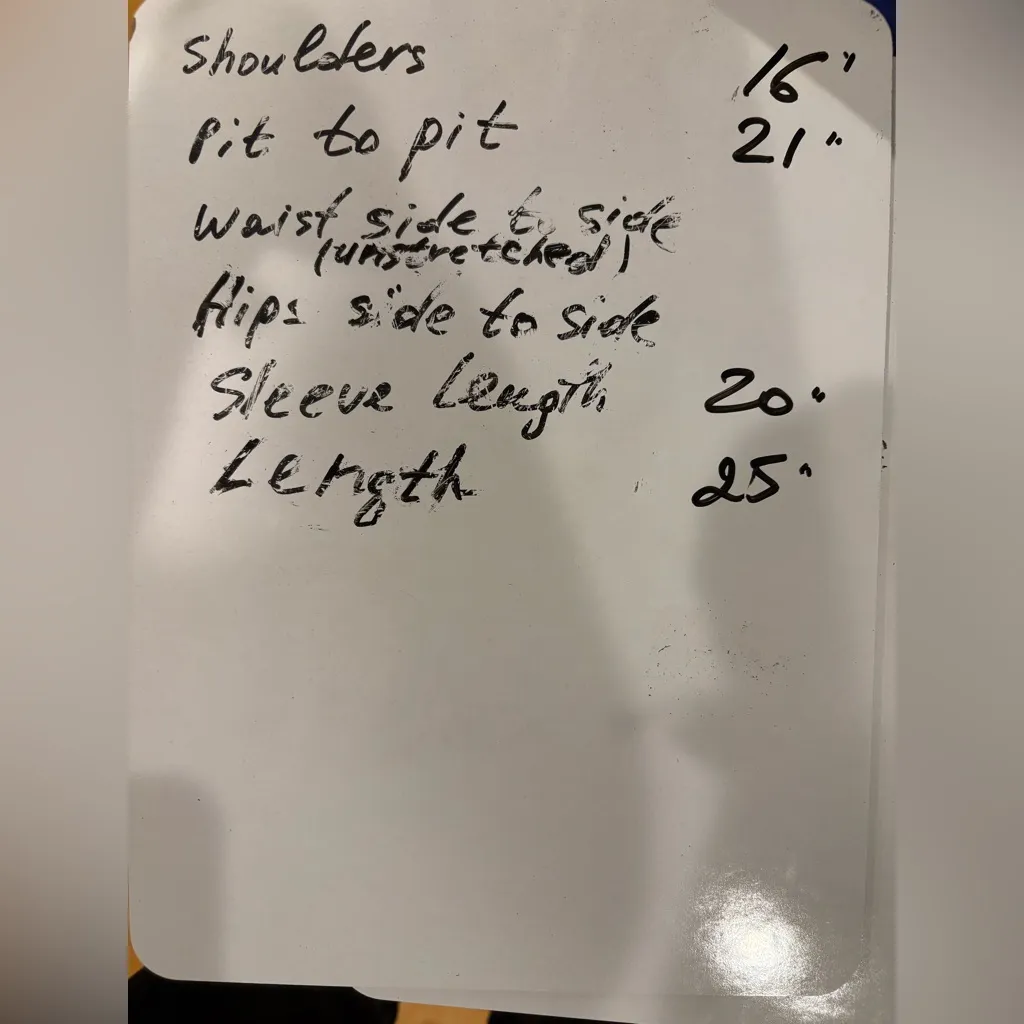 Tuckernuck Belfast Blouse top tweed fabric  a v-neck fringe trim. L - Image 7