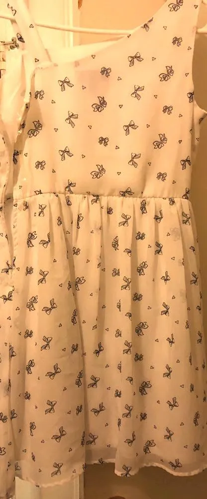 White Dress For Girls Size 14 - Image 4