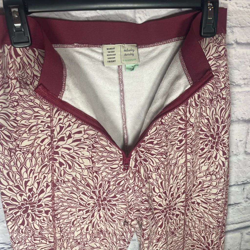 Anthropologie Saturday Sunday Samia High Waist Jogger Leggings Purple‎ medium - Image 6
