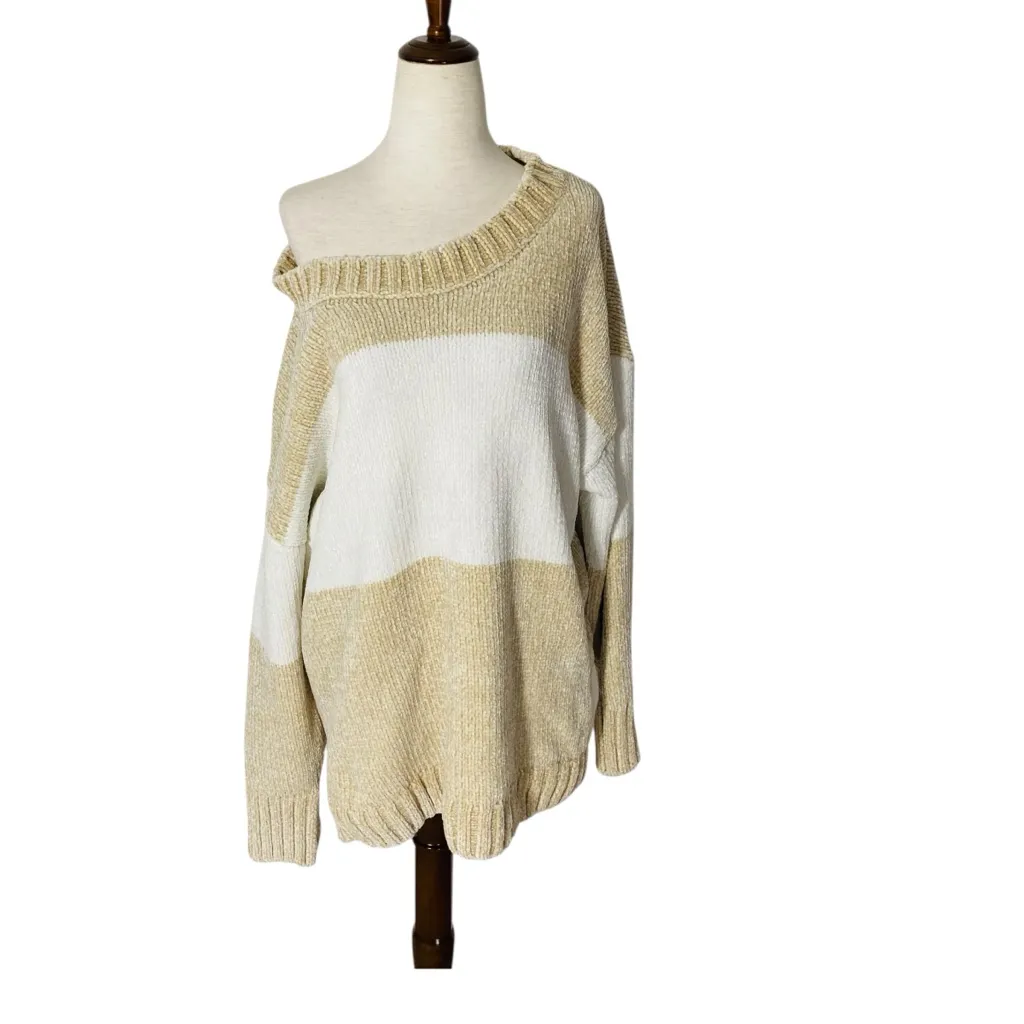AERIE OFFLINE Chenille Colorblock Sweater - Image 8