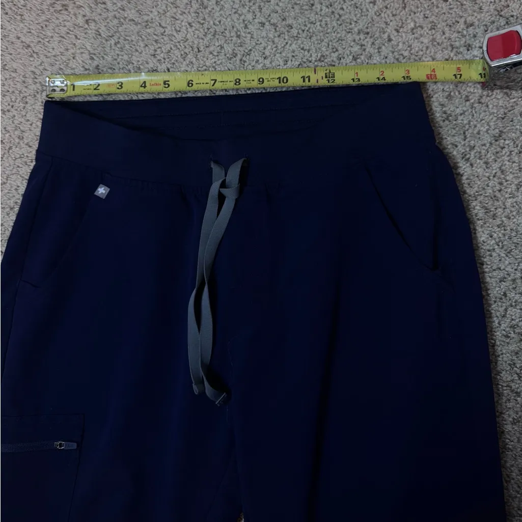 FIGS Women’s Jogger Scrub Pants M Regular Navy – Athleisure Workwear Medicalcore - Image 8