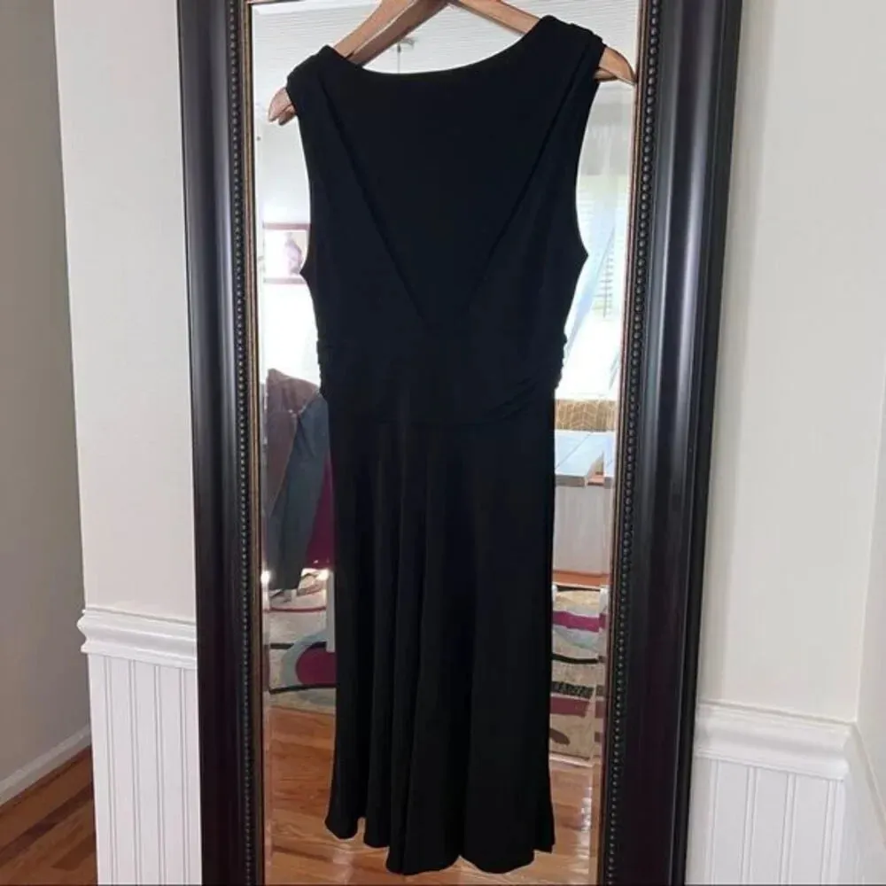 𝅺ARDEN B A Line‎ Dress Size Small NWT Black - Image 3