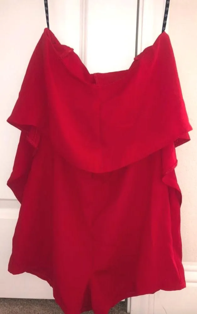 Missguided Valentines Romper  - Image 2