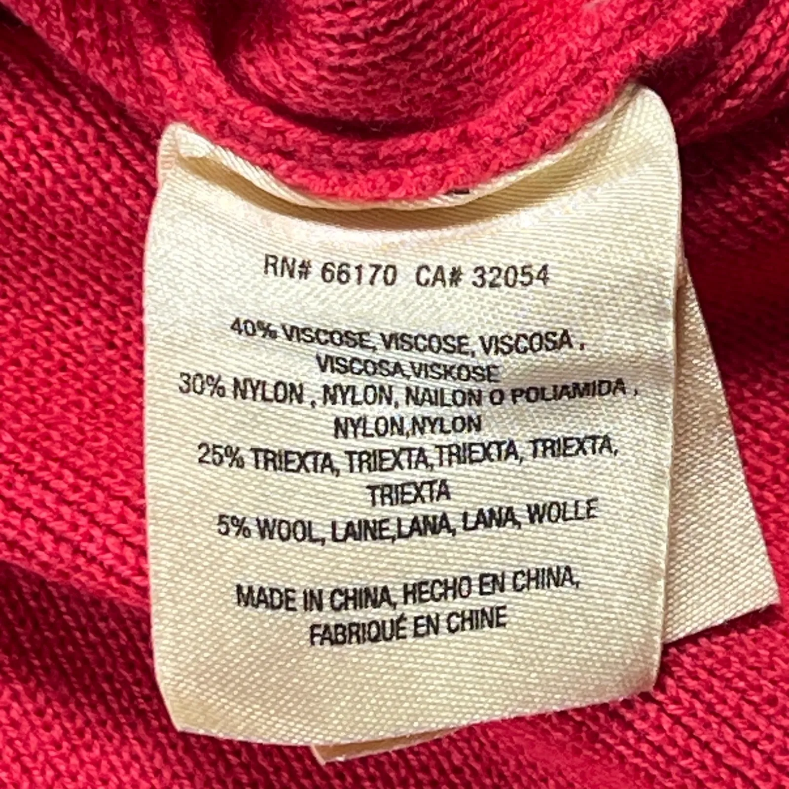 Anthropologie Moth Embellished Beaded Neckline Short Sleeve Top Coral Pink Small - Image 11