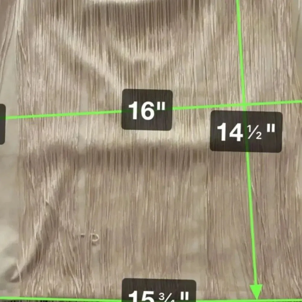 Bershka‎ Fringe Mini Skirt Tan Size 8 Boho Western Festival Faux Suede Tassel - Image 7