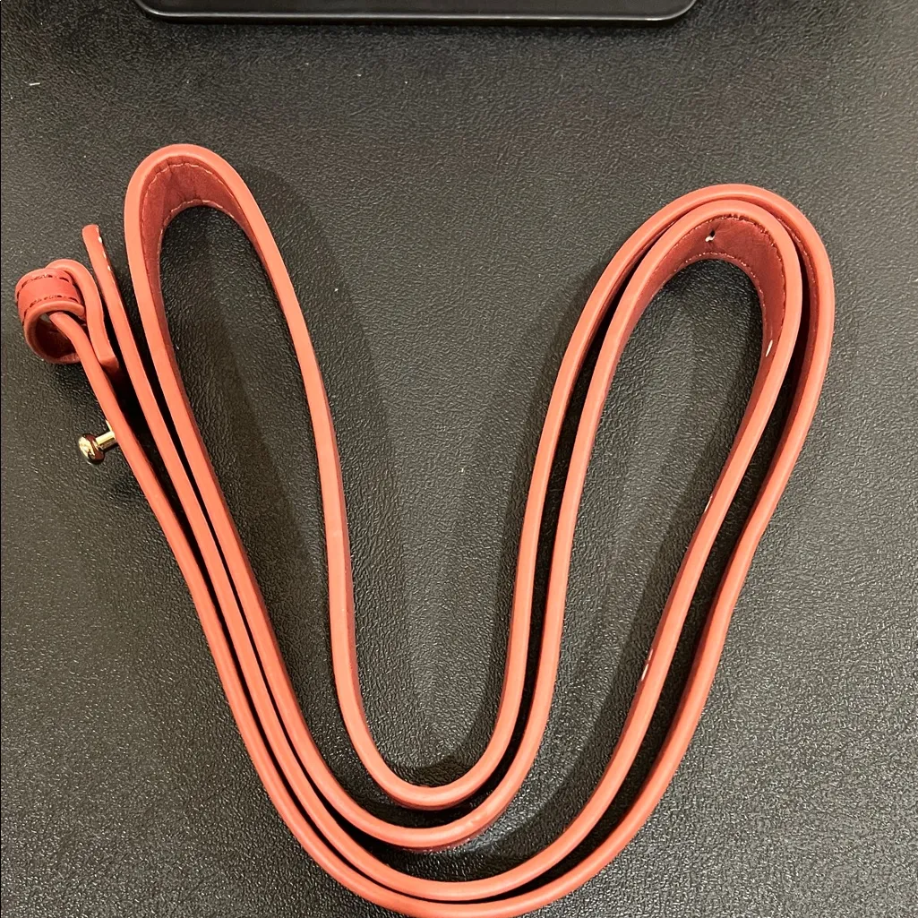 Melie Bianco | “Inez” ~ Red Shoulder Bag w/ Crossbody & Western Motif Scarf - Image 9