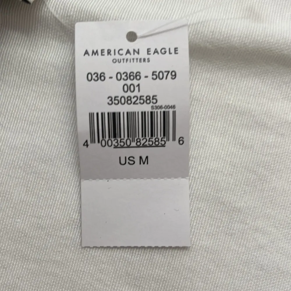 American Eagle Cropped Smocked Tank Top - Image 5