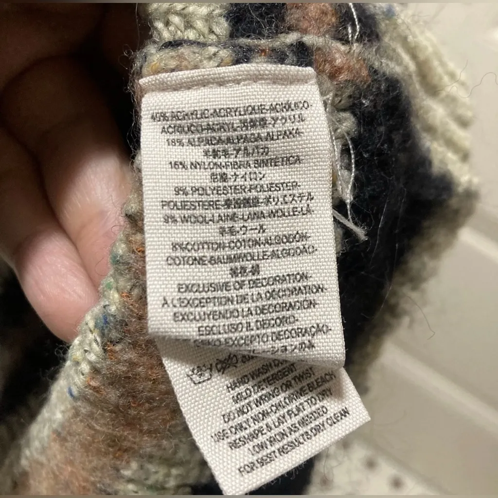 Free People Sid Tunic Striped Wool Blend Sweater - Image 9